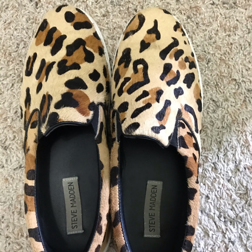 Steve Madden Slip Ons.